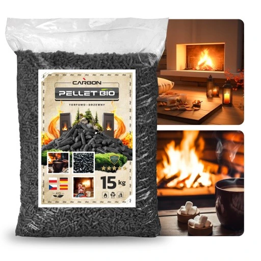 Pellet TORFOWY 8mm 975 kg