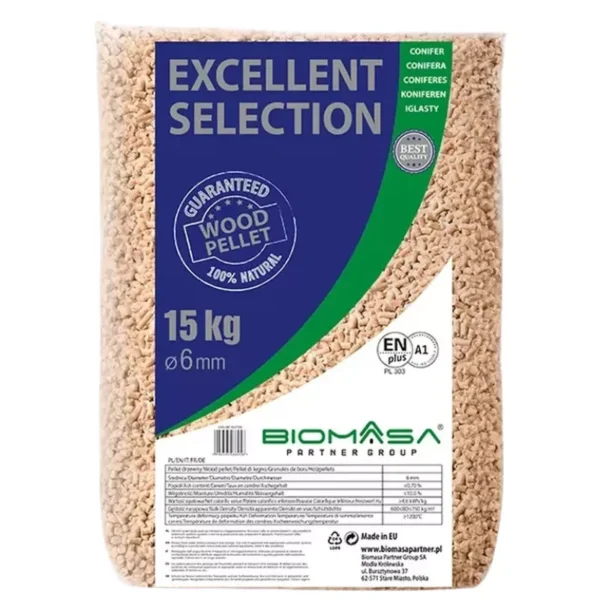 Pellet BIOMASA Excellent 975 kg