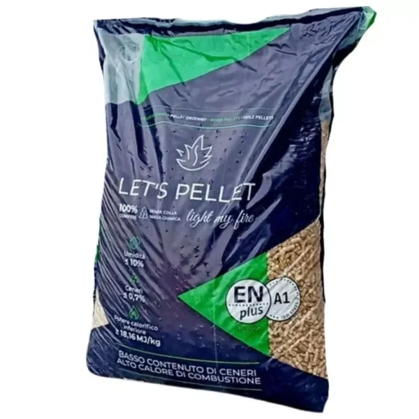 Pellet LET'S niebieski 975 kg